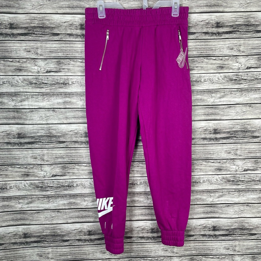 ✔️NIKE Air Purple Sweat pants  - Small
